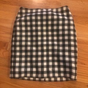 Talbots Houndstooth Skirt